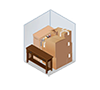 5x5 Self Storage Unit